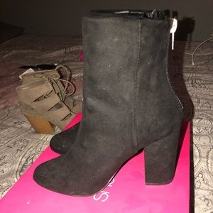 Black booties